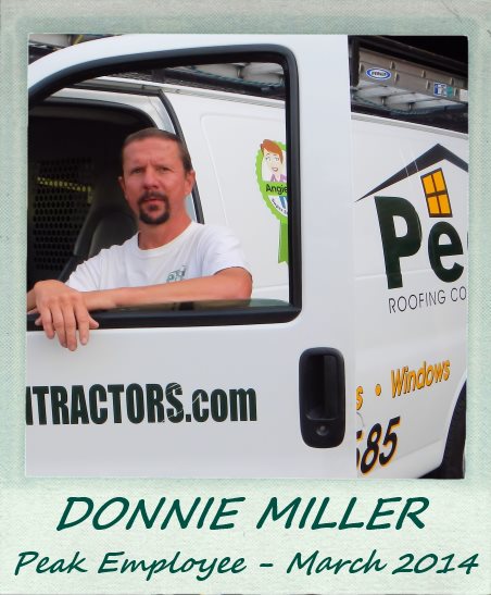 March 2014 – Peak Employee Highlight: Donnie Miller