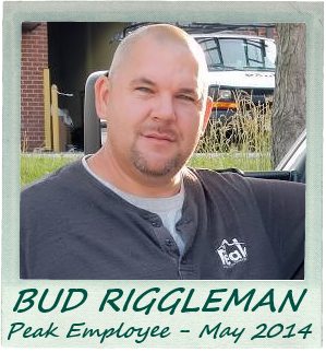 May 2014 – Peak Employee Highlight: Bud Riggleman