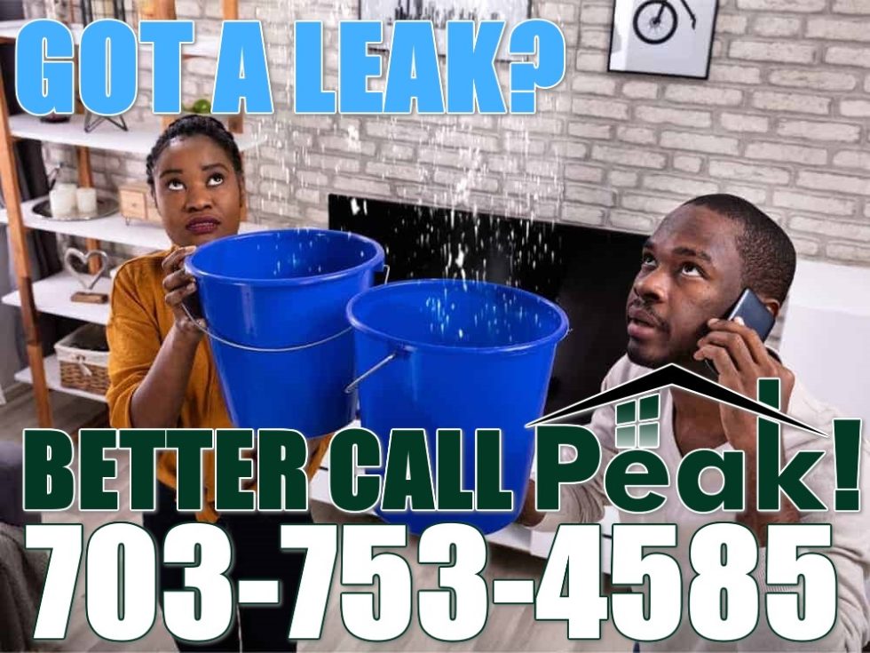 Don’t Neglect Your Small Roof Leak! Peak Roofing Contractors